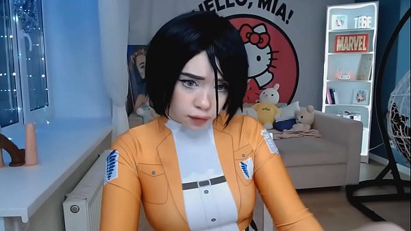 Cute Babe Mikasa Ackerman Cosplay Fucks Her Pussy And Cums Free MILF